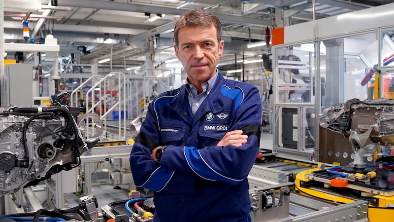 Helmut Hochsteiner leitet die E-Antriebsproduktion im BMW-Werk in Steyr. (Bild: BMW Group Werk Steyr)