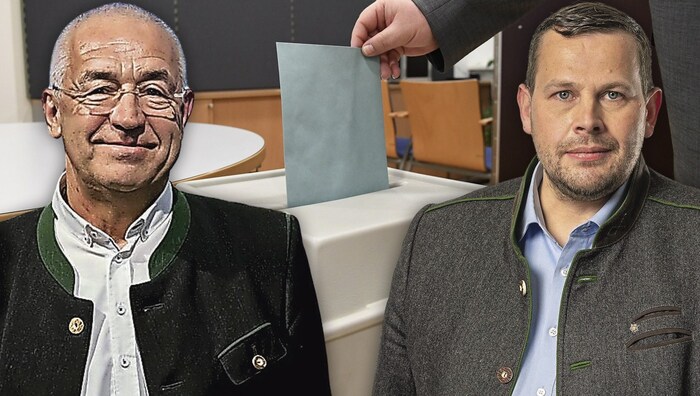 Herbert Hochwallner (li.) und Peter Schmiedlechner fordern eine Reform des Wahlrechts der ...