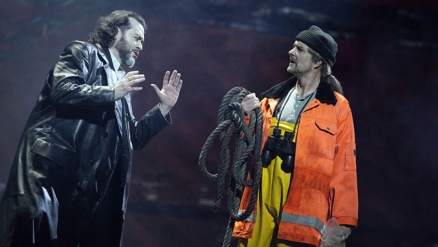 Aris Argiris im Seefahrer- Drama: „Der fliegende Holländer“. (Bild: Winkler Reinhard)