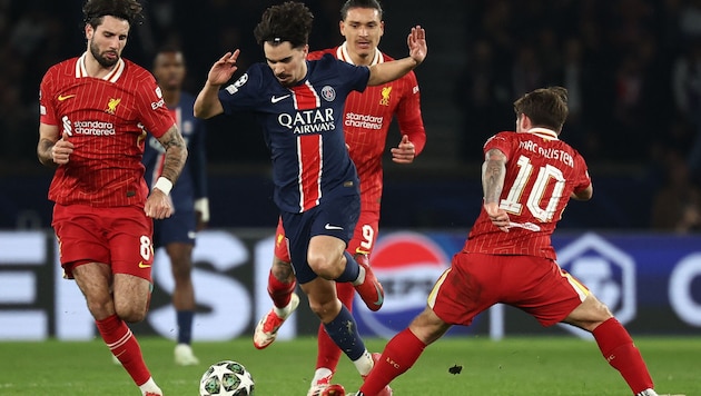 Liverpool duelliert sich mit PSG. (Bild: ANNE-CHRISTINE POUJOULAT)