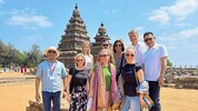 Eine steirische Wirtschaftsdelegation besucht aktuell Indien (v. l.): Raj Venugopal (NextSense), ...