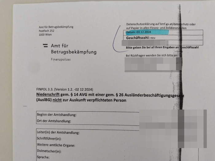 Das Amt für Betrugsbekämpfung ist eingeschaltet.