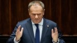 Donald Tusk kritisiert den schroffen Umgangston der USA. (Bild: AP Photo/Czarek Sokolowski)