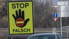 Warnschilder ignorierte der Senior