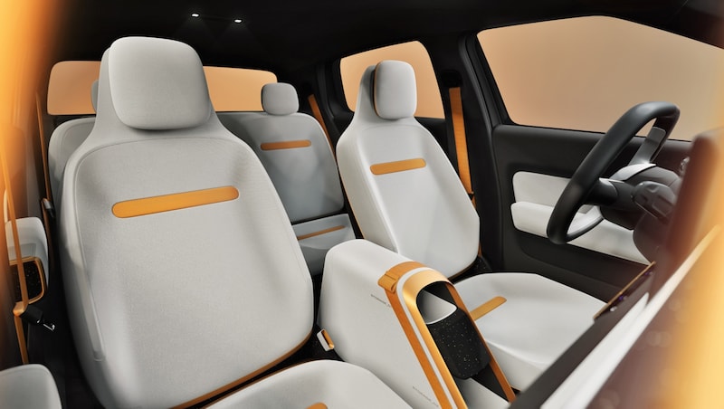 The center console is similarly variable as in the ID.Buzz - but certainly not standard. (Bild: Volkswagen)