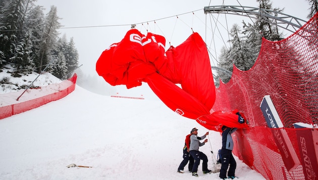 In La Thuile findet heute kein Training statt. (Bild: GEPA)