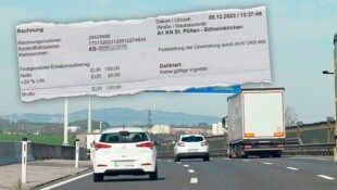 Mehr als 400.000 Lenker bekommen jährlich Post von der ASFINAG, weil sie ohne Vignette erwischt wurden. Warum sie keine haben, ist dabei egal. (Bild: Krone KREATIV/zVg Patrick Huber)