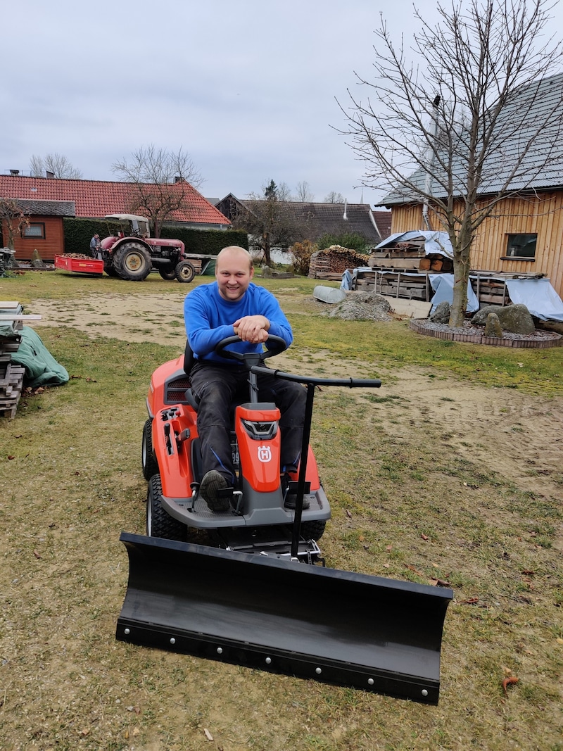 Ein Foto von früher: Michael Neubauer vor seinem folgenschweren Unfall. (Bild: zVg)