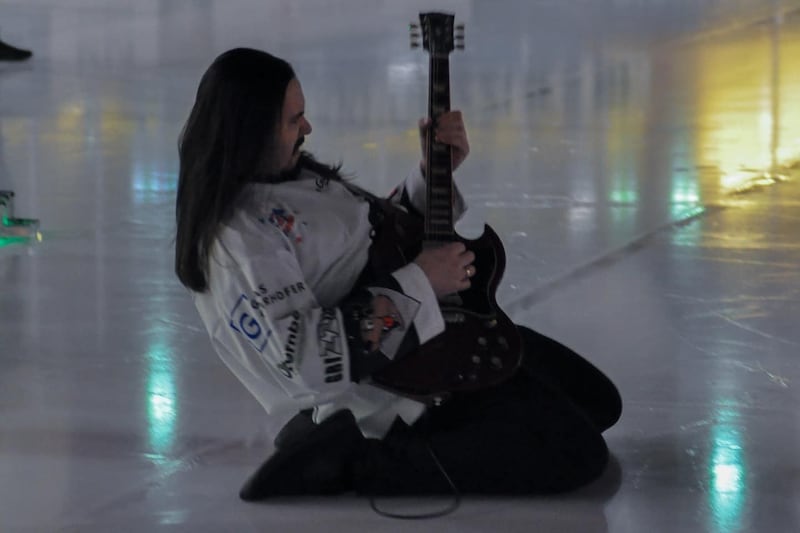 The Grizzlies also rocked the ice with their own club anthem. (Bild: Grizzlies)