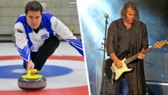 Boris Seidl war Nationalcoach für Curling in Brasilien, heute steht er als Lehrer in einem Klassenzimmer und tritt als Musiker auf. (Bild: Krone KREATIV/Ashram, Curling Academy)