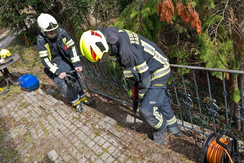 The stability of the subsoil was investigated with exploratory drillings. (Bild: Stefan Schneider)