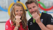 2016 jubelten Tanja Frank und Thomas Zajac über Olympia-Bronze.