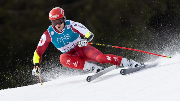 Stefan Eichberger war das unerwartete Highlight der steirischen Herren im Weltcup. (Bild: GEPA)