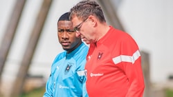 David Alaba und Ralf Rangnick (Bild: GEPA)