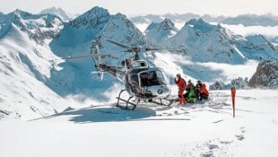 Heli-Skiing am Arlberg: Es darf weitergehen. 