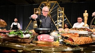 Wolfgang Puck ist nicht nur bei der Oscar-Verleihung Hollywoods Starkoch. (Bild: FREDERIC J. BROWN)