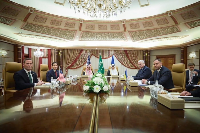 The USA and Ukraine are taking another step towards each other in the negotiations in Saudi Arabia. 
