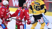 Lange Gesichter bei den Rotjacken. Gegen Pustertal gab‘s im fünften Spiel eine bittere ...