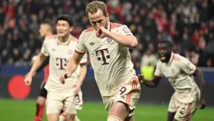 Harry Kane und Co. haben es geschafft – sie stehen im Viertelfinale der Champions League! (Bild: INA FASSBENDER)