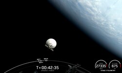 Zwei Jahre lang soll das Infrarotteleskop den Himmel durchmustern.