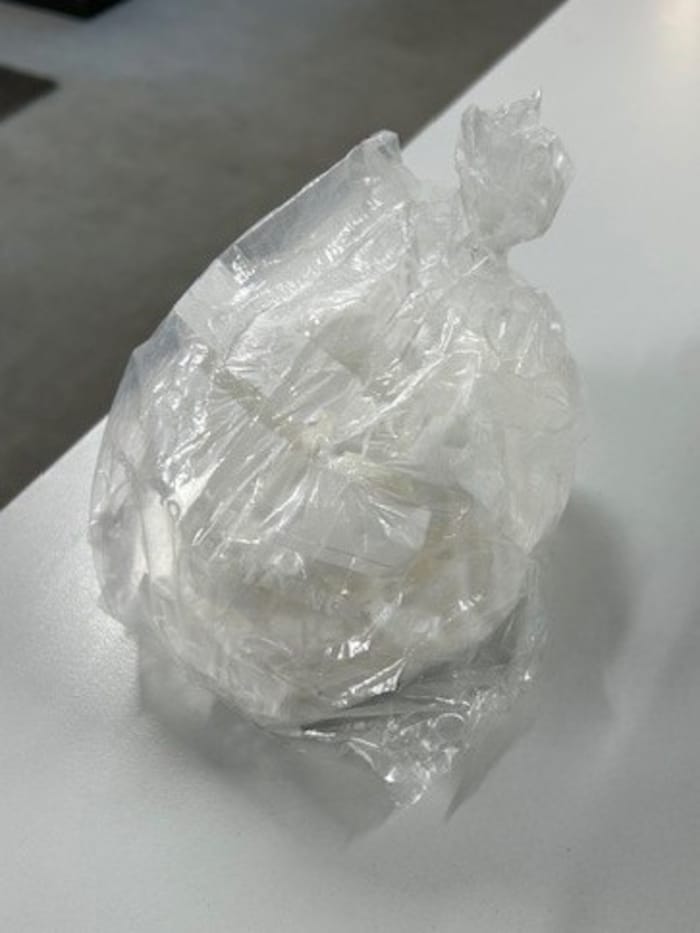 In diesem Plastiksack wurde das Kokain gefunden.