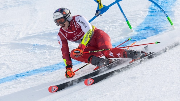 Patrick Feurstein war in dieser Saison deutlich schneller als noch im vorigen Winter. (Bild: GEPA)