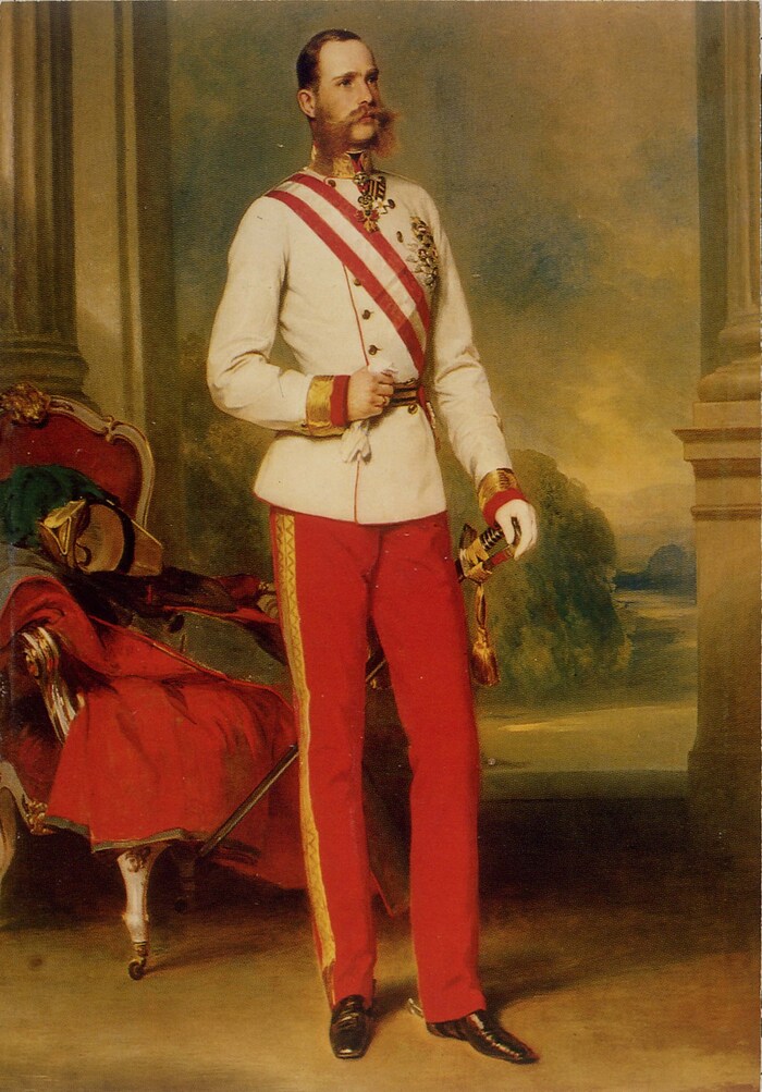 Der Kaiser musste schon seit den ersten Ehejahren ohne seine Frau auskommen.