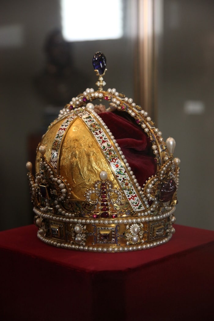 Die österreichische Kaiserkrone der Habsburger steht für das Kaisertum Österreich.