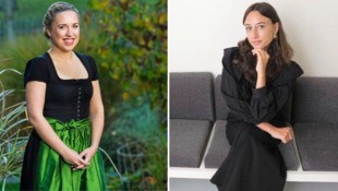 Stephanie Neuner (li.) und Lina Graf. (Bild: Christoph Ascher, Michael Engele)