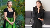 Stephanie Neuner (li.) und Lina Graf.