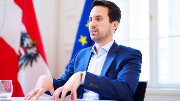 Bildungsminister Christoph Wiederkehr (Bild: Eva Manhart)