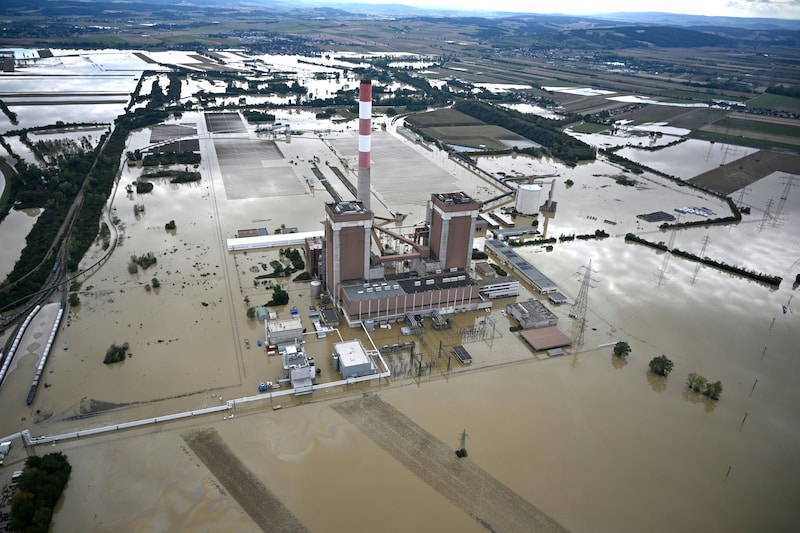 Flooding is to be expected more often in the future - as was the case in Lower Austria last year. (Bild: HELMUT FOHRINGER)