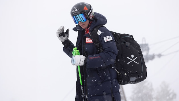 Cornelia Hütter will not be racing a downhill in La Thuile this year. (Bild: GEPA)