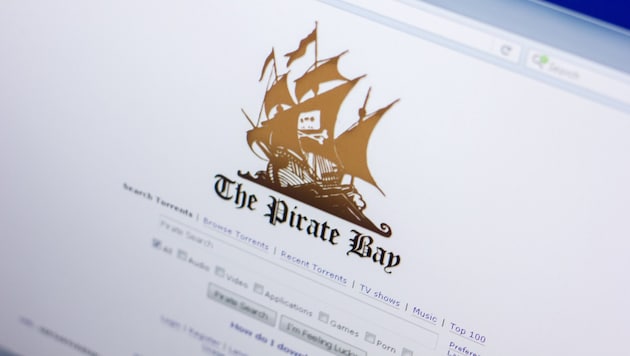 „The Pirate Bay“ ist eine berüchtigte Filesharing-Website. (Bild: Sharaf Maksumov)