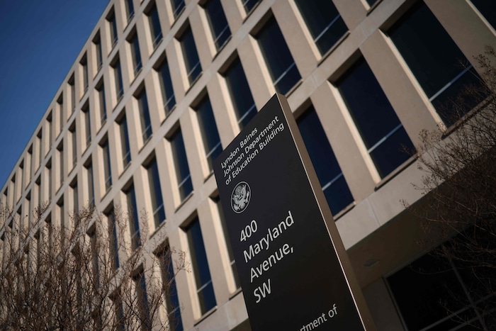 The headquarters of the US Department of Education in Washington