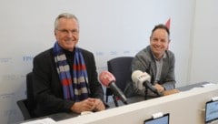 Stadtparteiobmann Rudi Federspiel und StR Markus Lassenberger (Bild: Birbaumer Christof)