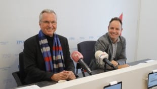 Stadtparteiobmann Rudi Federspiel und StR Markus Lassenberger