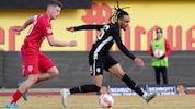 Schon viel erlebt – jetzt will Ex-Top-Talent Emran Soglo (re.) bei Sturm durchstarten. 