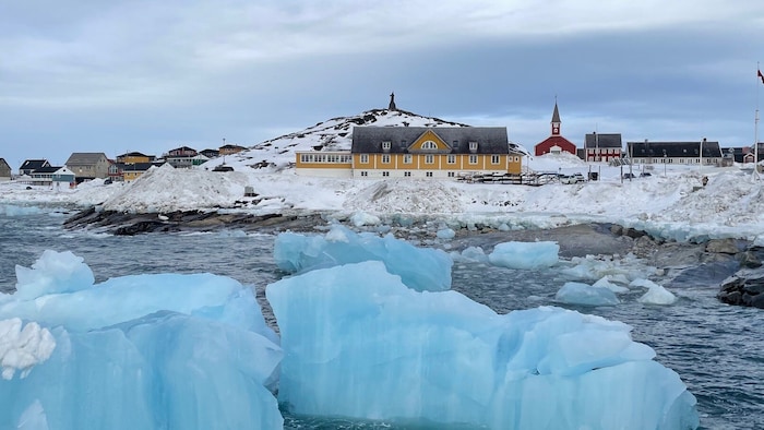 US-Präsident Donald Trump hat aufgrund des Grönland-Streits (Bild) Zölle gegen acht europäische ...