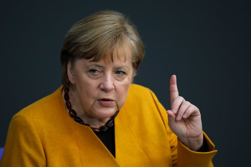 Corona in the lab? Angela Merkel rejects the accusation of a cover-up. (Bild: Markus Schreiber)