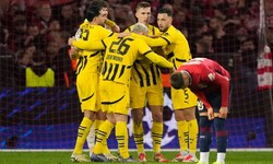 Sieg und Aufstieg ins CL-Viertelfinale – es ist ein gelungener Abend für Borussia Dortmund ...
