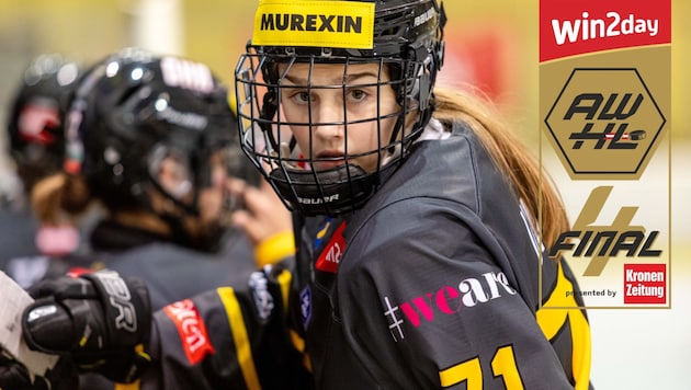 We cheer on the ice hockey ladies. (Bild: DerHandler)