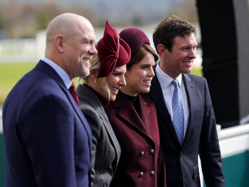 Mike Tindall Zara Tindall Prinzessin Eugenie Jack Brooksbank (Bild: Andrew Parsons / Eyevine / picturedesk.com)