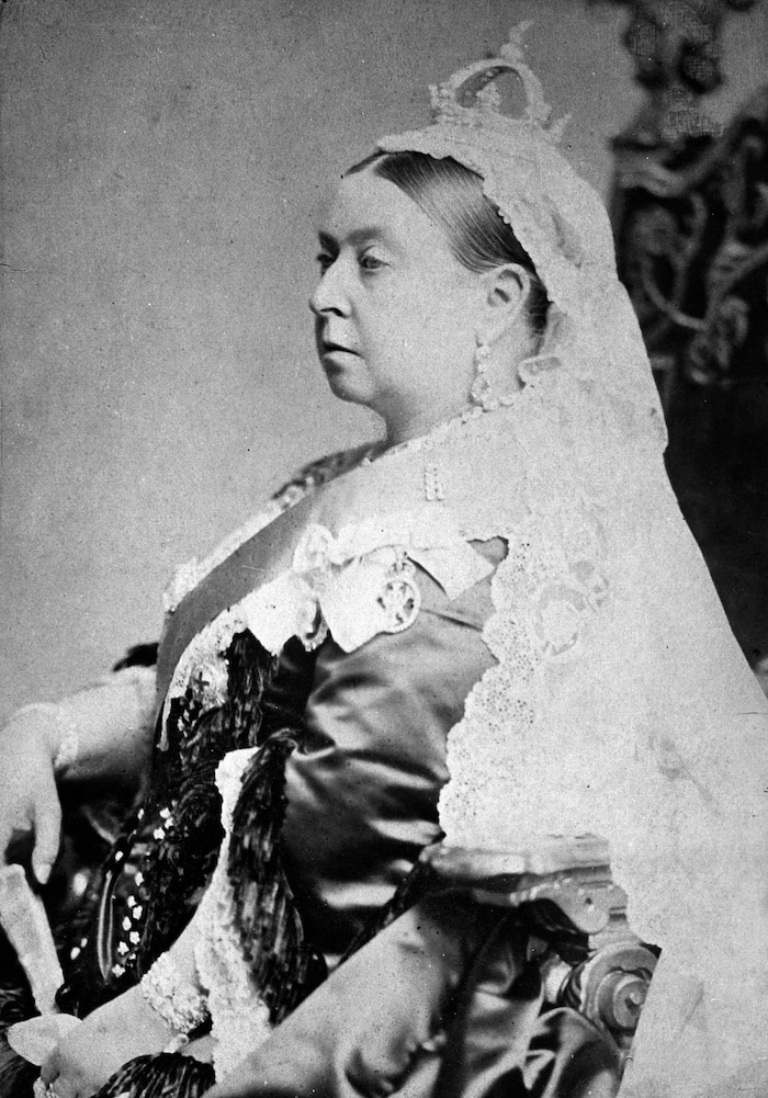 Königin Victoria in einem offiziellen Foto als Kaiserin von Indien