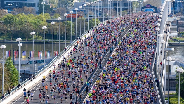 Der Vienna City Marathon findet am 6. April statt. (Bild: GEPA)