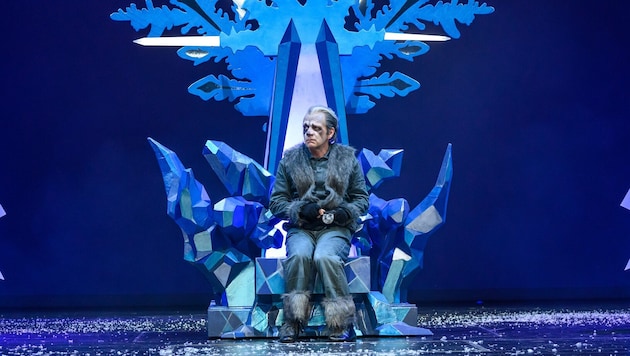 Marion Leitner particularly enjoys creating elaborate make-up effects, such as for the raccoon in the production of "The Snow Queen". (Bild: SLT/Tobias Witzgall)