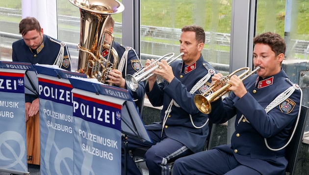 A ban on performing abroad and a reduction in hours are imminent for the Salzburg police band. (Bild: Markus Tschepp)