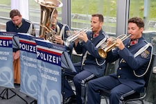 Ein Auftrittsverbot im Ausland und Stundenreduzierungen stehen bei der Salzburger Polizeimusik bevor. (Bild: Markus Tschepp)