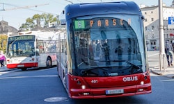 Die O-Busse fahren zu Stadtfestzeiten nur eingeschränkt. Konkrete Alternativrouten fehlen noch, ...