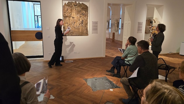 Why has the unicorn been removed? participants in Zsuzsanna David's guided tour of the Carinthia Museum will have an "aha" moment. (Bild: kärnten.museum, Gerda Migglautsch/ Zsuzsanna David)